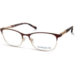 NEW Marcolin MA5023 Red and Gold Eyeglasses